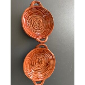 Temptations Old World Presentable Ovenware Ramekins Setโ of 2 Terra Cotta